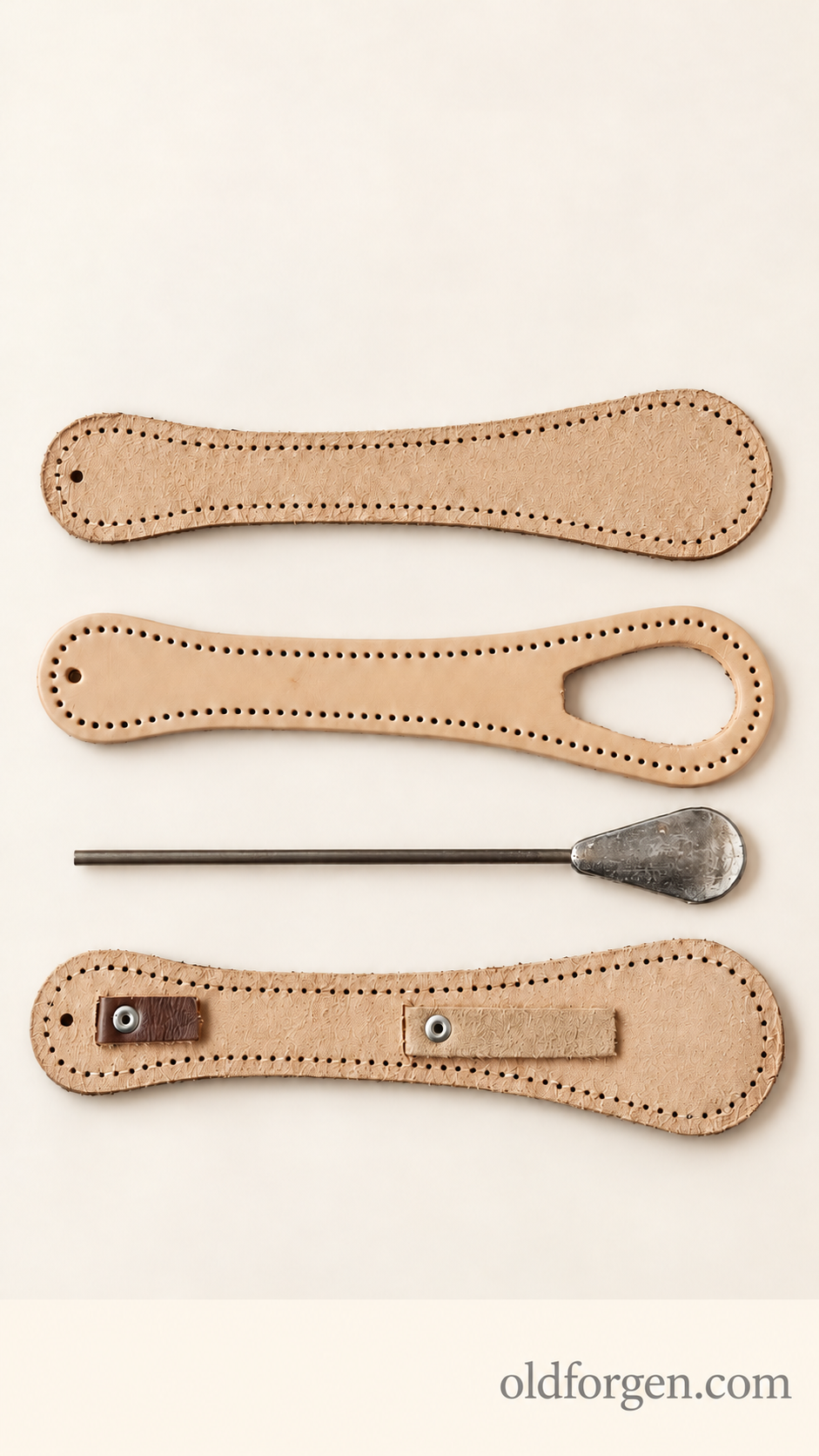 Exploded beige components